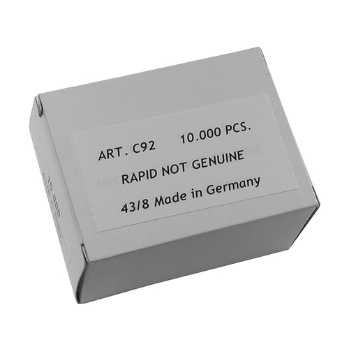 43/8 RAPID | Grapas 8x10 mm (10.000 uds/caja)