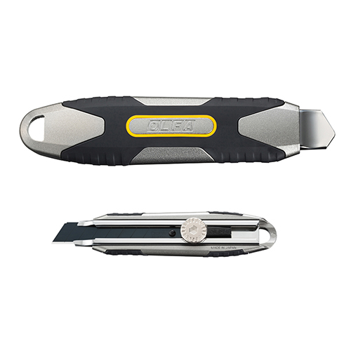 [B963] MXP-L Olfa | X-Design 18mm Handle with Chrome-Plated Blade Channel & Wheel Lock