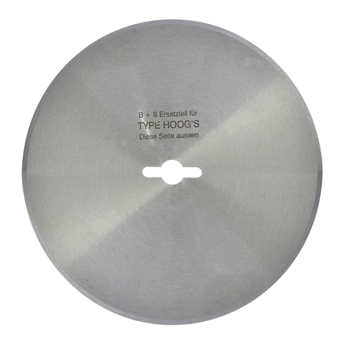 [5/HX130-R] Round Blade Ø 130 mm (Outer) - Ø 10 mm (Inner) HOOG'S (Made in Germany)