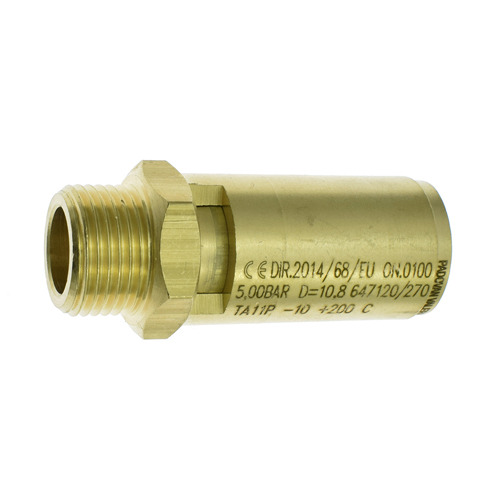 [CO:A0176] A0176 | Válvula de Seguridad 3/8" para Calderas COMEL