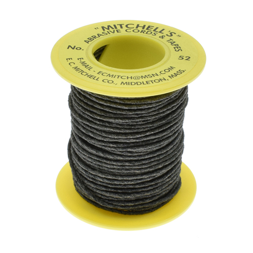 [80/52] 52 Abrasive Cord - Ø 1.4mm (0.055"), 150 Aluminum Oxide Grit (MITCHELL'S)