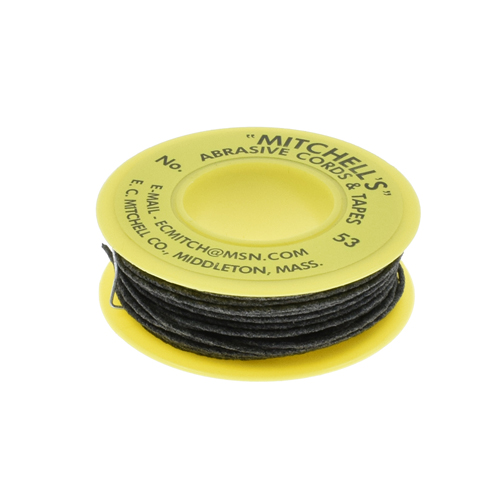 [80/53] 53 Cuerda Abrasiva - Ø 1mm (0,040"), Grano 180 Óxido de Aluminio (MITCHELL'S)