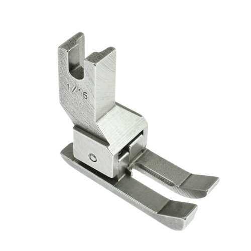 [1649/3] Left Needle-Feed Compensating Foot 1/16" PFAFF 461; 481 # 221-NF (Made in Italy)