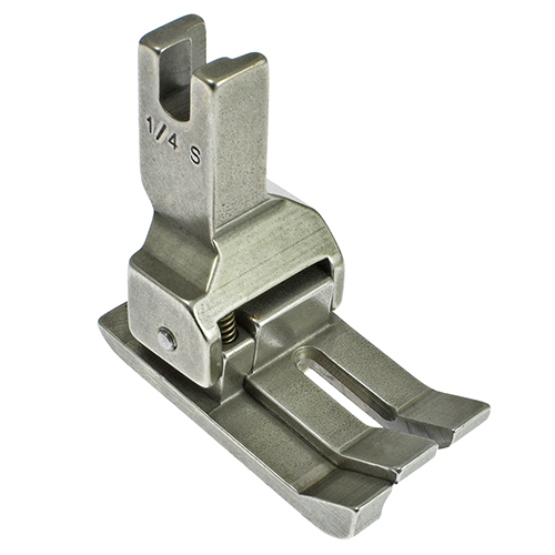 [1649/9] Left Needle-Feed Compensating Foot 1/4" PFAFF 461; 481 # 224-NF (Made in Italy)