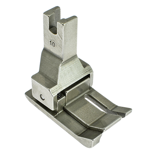[1649/15] Left Needle-Feed Compensating Foot 10 mm PFAFF 461; 481 # CL100-NF (Made in Italy)