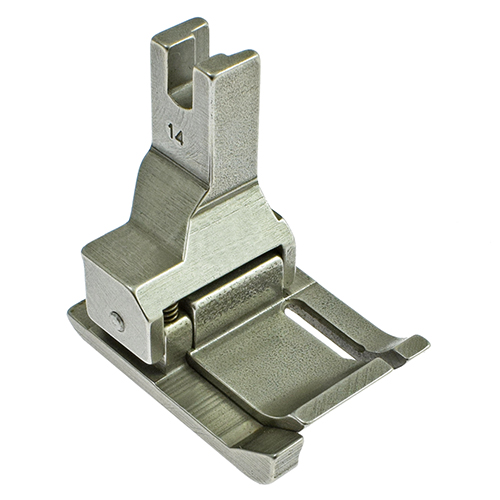 [1649/19] Left Needle-Feed Compensating Foot 14 mm PFAFF 461; 481 # CL140-NF (Made in Italy)