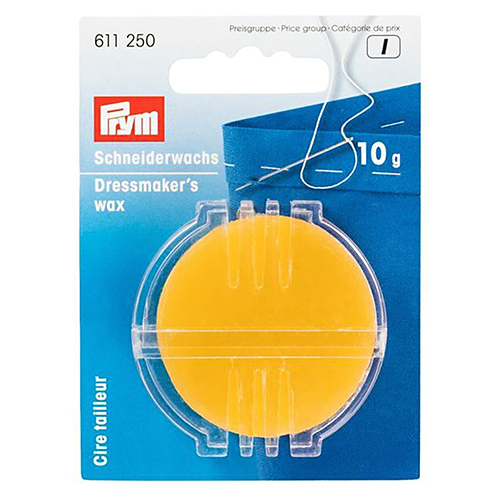 [29104] Dressmaker’s Wax Plate with Thread Guide Box – Multi-Purpose Use Prym # 611250