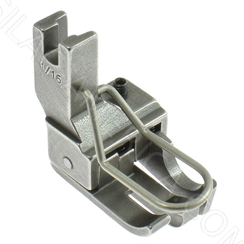 Right Compensating Foot 1/16" + 1/4" with Finger Guard  # 211-14 (Made in Italy)