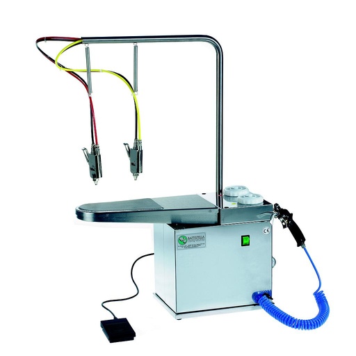 [7.01.13.000] FEDRA | Semi-Professional Spot Cleaning Machine with 2 Guns – 230 V, 0.2 HP, 13 kg (BATTISTELLA)
