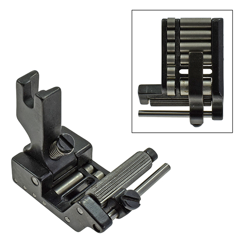 [27500] R438CK | 11mm Zig-Zag Roller Foot with Tape Guide, Max. Tape Width 20mm