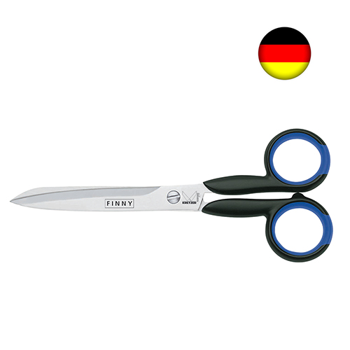 [C770/6] 772815 Finny Profi KRETZER | Stainless Steel Scissors – 15 cm (6"), Professional Cutting, Universal Use