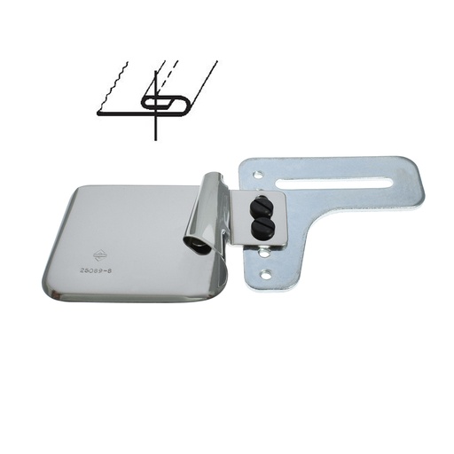 [25089/10] 25089 (F470) | Double Upturn Hemmer - Medium Thickness Material (Made in Italy)