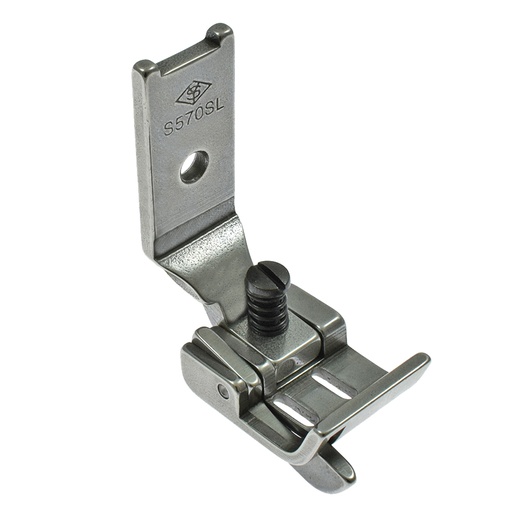 [13616/1] 13616 | Presser Foot for 2-Needle Machines, with Left Guide 1/16" # S570SL (YS)