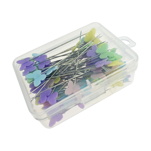 [B161] Crafters Dream Butterfly Head Pins (5 cm) - 100 pcs/pack