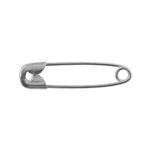 [B785/22-A] Safety Pins - 22 mm - Silver - Nickel-Free (1000 pcs)