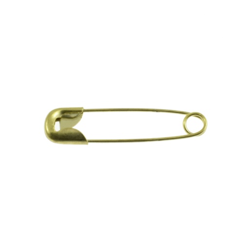 [B785/22-O] Safety Pins - 22mm - Gold - Nickel-Free (2000 pcs)