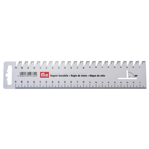 [B1151] PVC Sewing Gauge 230x45x0.5mm PRYM # 610730