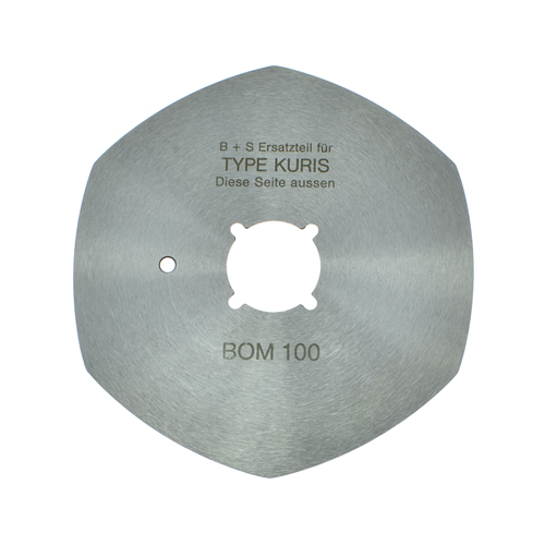 [5/K100-6] 6-Sided Ø 100mm Blade KURIS BOM 100, 101 # 16102 (Made in Germany)