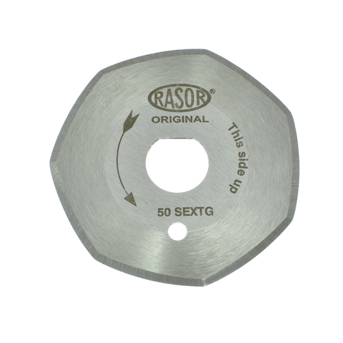 [5/DS50EXT] 7-Sided Ø 50mm Blade, Extra Steel RASOR DS503MT # 50SEXTG (Genuine)