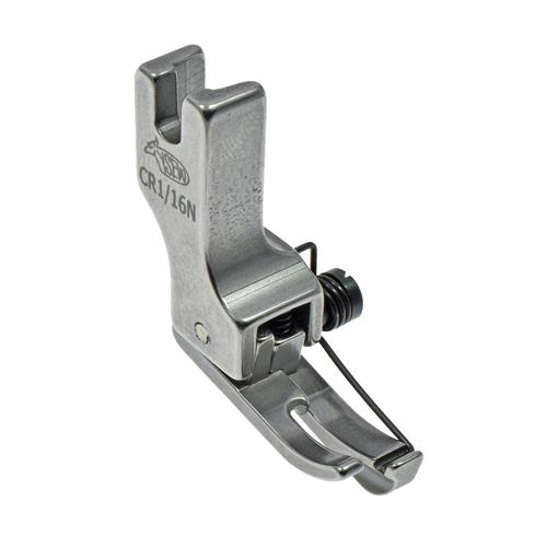 [15786/3] 1/16" Narrow Right Compensating Presser Foot with Spring # CR1/16NS (YS)