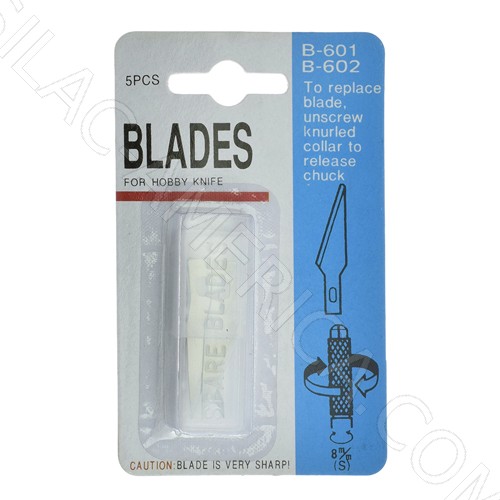 [B103] Replacement Knives for Hobby Cutter (5 Pcs)