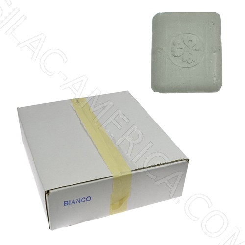 Craies d'argile - BLANCHES - "TRIFOGLIO" (100 pces) (Made in Italy)