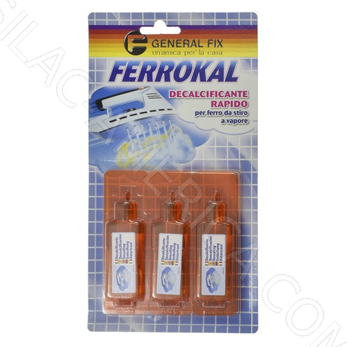 FERROKAL, Rapid Action Descaling Liquid for Steam Generator Iron (3 X 20 ml)
