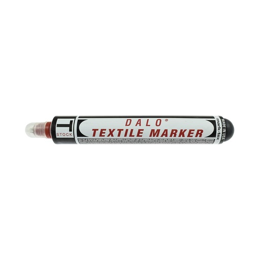 [B312/1R] Dalo® Textile Permanent Marker - Ø 2 mm Plastic Tip - Red