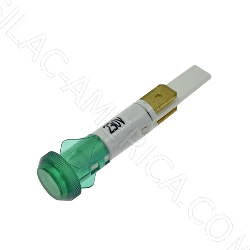 [D5/5-V] B0052 | Lampă de Semnalizare Verde 230V COMEL