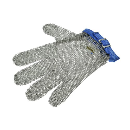 [153/3] Reversible Metal Mesh Cut-Resistant Glove - Size No.3 = L (Blue)