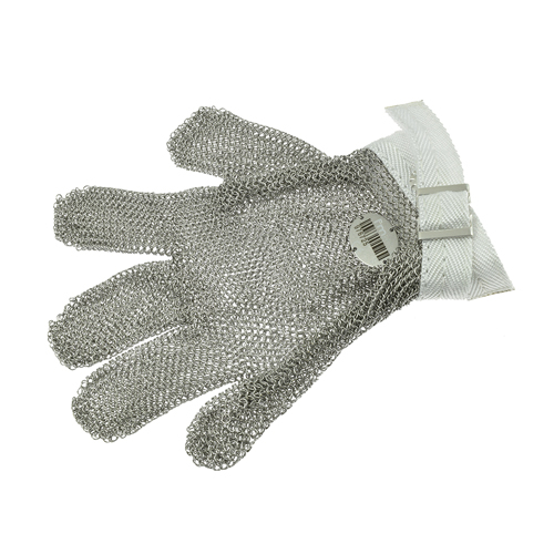 [153/1] Reversible Metal Mesh Cut-Resistant Glove - Size No.1 = S (White)