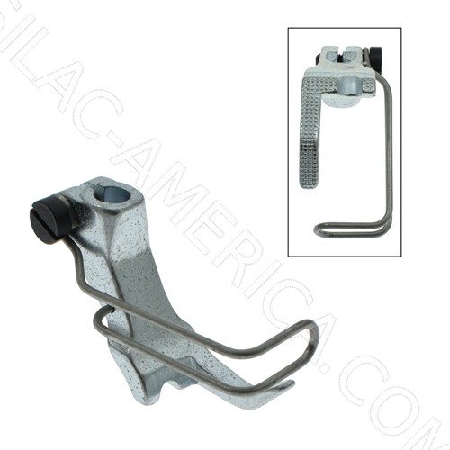 Outer Piping Foot, 5mm Grooved DURKOPP-ALDER 367, 467, 669, JUKI LU-2210, LU-2212 # 0367 220123 (Made in Italy)