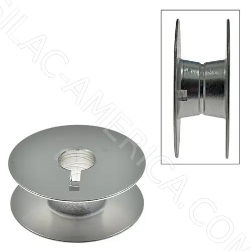 Aluminum Bobbin PFAFF; ZSK # 91-168144-05 (RUNNING)