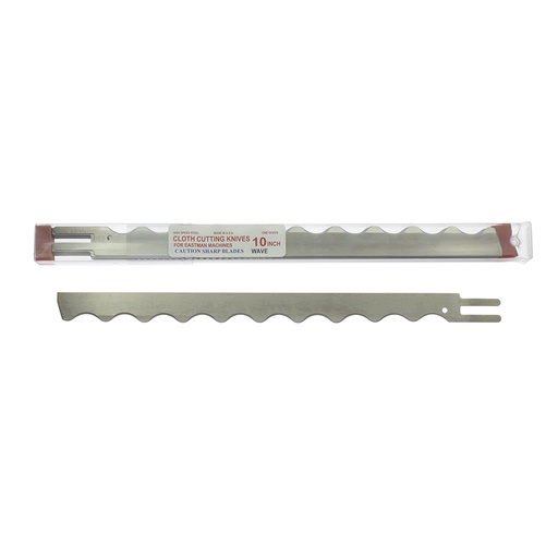 [1/EK10] 1/EK | HSS Wavy Blades for Straight Knife Cutting Machines EASTMAN - Made in USA