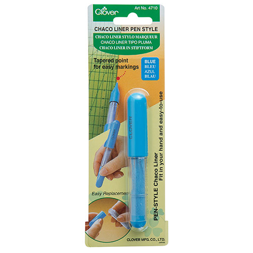 [CLO-4710] Chaco Liner Pen Style - Blue - Clover # 4710