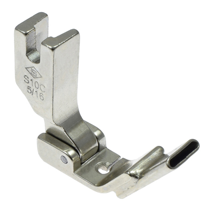 [16665/4] Hinged Presser Foot with 5/16" Central Tubular Guide # S10C5/16 (P3516C5/16) (YS)