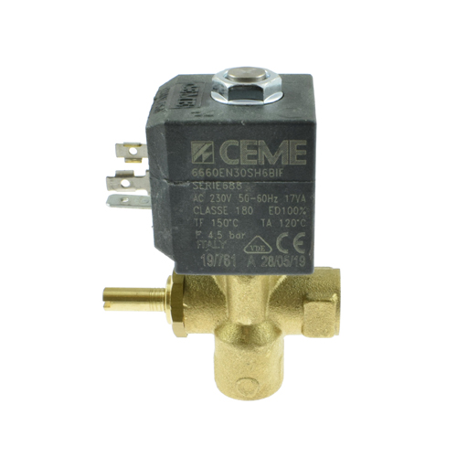 [D5/17] 6660 | Solenoid Valve 1/4" assembly 220 Volt, CEME Series 66