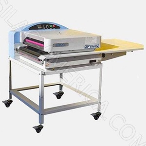 [18004] SIMAC OP 600 | Continuous Fusing Machine, Fusing Width 600 mm, 220V - Complete with Cart