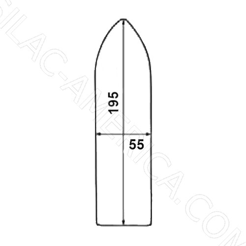 [B287/62] Reinforced PTFE Soleplate for Iron APRIPIEGA 2F NEW