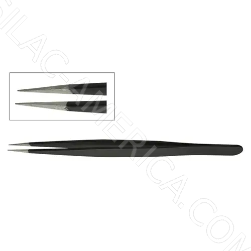 [144/A] Safe Anti Static Precision Straight Tweezers
