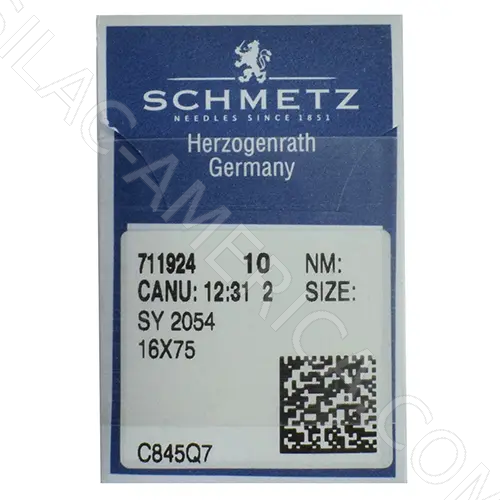 SY 2054 | Sewing Needles SCHMETZ 16x75 | Canu 12:31 2