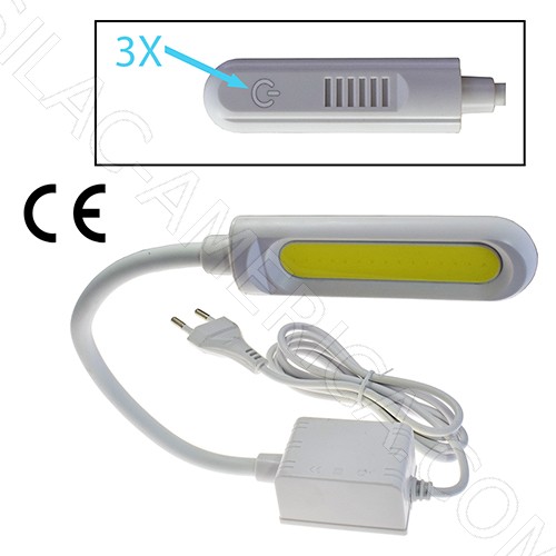 [279/1] Magnetic LED Light with European Plug for Sewing Machines