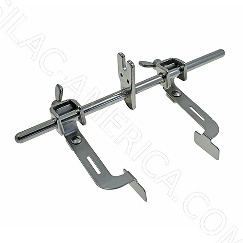 [21220/D] Double Adjustable Edge Guide for Single Needle Flat Machine # K603