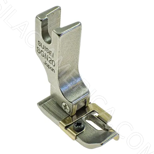 SGN (29625) SUISEI | Spring Guide (Right) Presser Foot for Needle Feed Sewing Machines