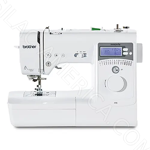 [30432] Brother Innov-is A16 | Electronic Sewing Machine with 16 Stitches, LCD Display, Automatic Needle Threader and 1-Step Buttonhole