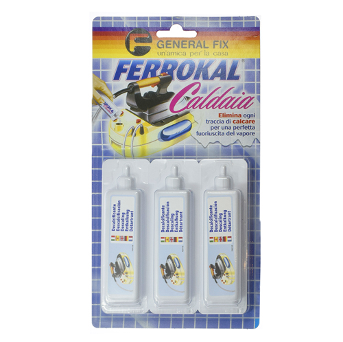 [B363] FERROKAL CALDAIA, Descaling Liquid for Iron with Boiler (3 X 20 ml)