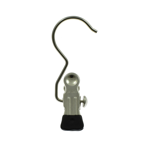 [B34] Pattern Hook with Black Rubber-Coated Clamp