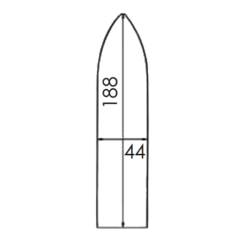 [B287/55] Reinforced PTFE Soleplate for Iron MACPI 034