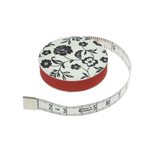 [B69] Roller Tape Measure cm/inch, 10mm x 150cm (60") ROLLFIX DECOR PASTEL