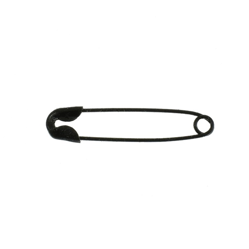 [B785/18-N] Safety Pins - 18mm - Black - Nickel-Free (2000 pcs)